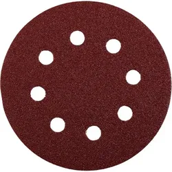 Haft-Schleifscheiben, HOLZ & METALL, Edelkorund, ø115mm, gelocht, 25x sortiert