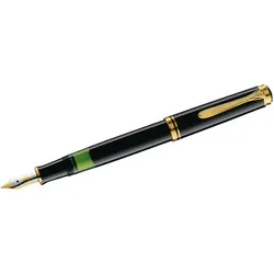 Pelikan Kolbenfüllhalter Souverän M400 Feder B schwarz