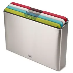 Joseph Joseph Folio Icon Steel 4-teiliges Schneidebrett-Set