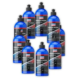 9x 500ml LIQUI MOLY 21761 Lackpolitur Polieren & Wachsen für mittlere Kratzer
