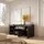 SKRAUT HOME Sideboard 210 x 4 x 0 cm Schwarz