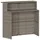 vidaXL Gartenbar-Set 5-tlg. Grau