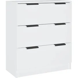 vidaXL Sideboard 3-tlg. Weiß