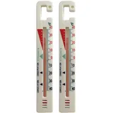 2 x Kühlschrankthermometer, Gefrierfach, Kühlschrank, Gefriertruhe, Thermometer