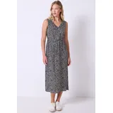 street one studio Midikleid Gemustert Blau 46