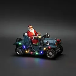 Konstsmide LED-Weihnachtsmann, Batteriebetrieb, bunt