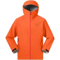 Bergans Herren Essentials Rainshell 2.5L Jacke (Größe L, rot)
