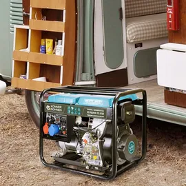 Könner & Söhnen KS 9100HDE-1/3 ATSR Stromerzeuger Stromgenerator Diesel Notstromaggregat 6.5 kW