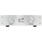 Dynavox AMP-S Pro Verstärker/Boxen-Umschalter silber