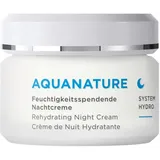 Annemarie Börlind Aquanature System Hydro Feuchtigkeitsspendende Nachtcreme 50 ml