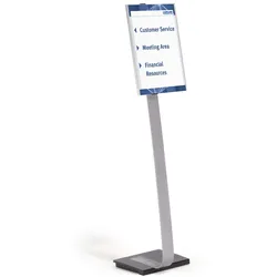Durable Info-Bodenständer Info Sign Stand A3, 1 Stück, Art. Nr. 481323