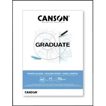 Canson - Graduate – TRACING – Block 50 Blatt – A3-70 g/m2