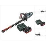Metabo HS 18 LTX BL 55 Akku Heckenschere 18 V 50 cm Brushless + 1x Akku 10,0 Ah + Ladegerät