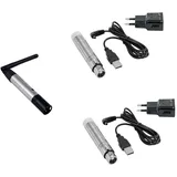 Eurolite Set QuickDMX 1x Sender + 4x AKKU Empfänger