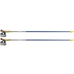 LEKI Nordic Walkingstöcke Speed Pacer Lite, blau metallic, 120