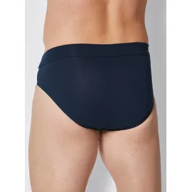 SCHIESSER 95/5 Rio-Slips Organic Cotton Streifen dunkelblau S 3er Pack