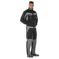 Bundjacke 2500 schwarz/zink, Größe 102 - schwarz/zink - 102