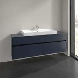 Villeroy & Boch Waschbeckenunterschrank 4 Auszüge 160 x 54,8 x 50 cm Marine Blue