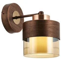Kupfer Wandleuchte 14x19x23cm WellHome Baikal