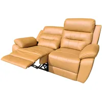 Mapo Möbel Voll-Leder Fernsehsofa Relaxsofa 2-Sitzer 5131-2-04