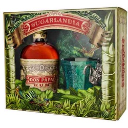 Don Papa Rum – alte Rezeptur – Geschenkset mit Glas