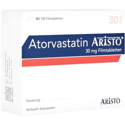 Atorvastatin Aristo 30 mg Filmtabletten 100 St