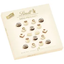 Lindt Schoko Pralinen in Mini Weiß mit cremiger Kakaobutter 90g
