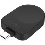 FIXED Fixed USB-C Charging Adapter for Samsung Galaxy Watch compatible with Powerstation Uni | Black - Schwarz