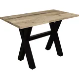 Mäusbacher Bartisch 140 x 105 x 70 cm Schwarz