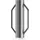 Wiltec Handramme Ø14 cm Silber/Stahl