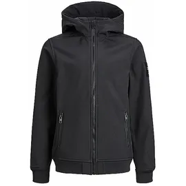 Jack & Jones Junior Softshell Jacke Schwarz 164
