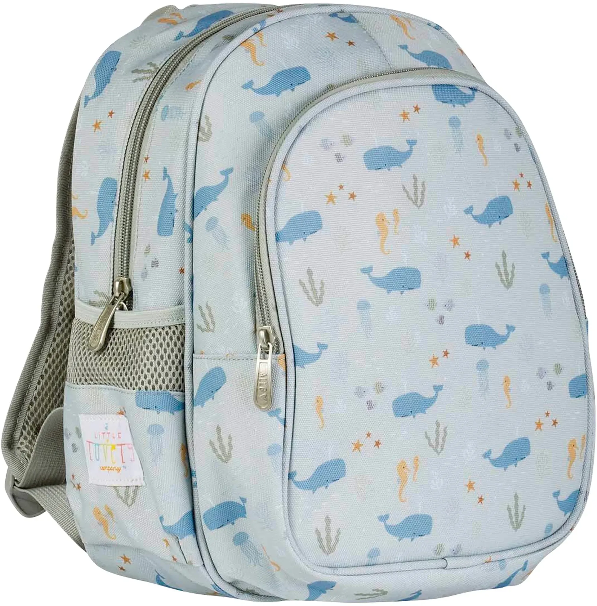 A Little Lovely Company Rucksack mit Isolierfach, hellblau