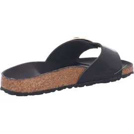 Birkenstock Madrid Big Buckle Naturleder Lack High Shine Black 39