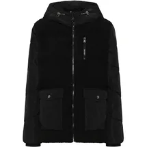 Cecil Jacke mit Strukturmix - schwarz