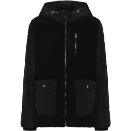 Cecil Jacke mit Strukturmix - schwarz