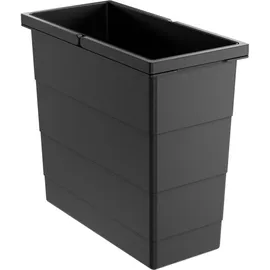 HAILO Einbaumülleimer 12 l Schwarz
