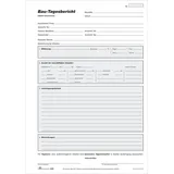 RNK Verlag Vordruck \"Bau-Tagesbericht\", Block DIN A4