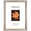 Nielsen Bilderrahmen Derby, Silber, Holz, 50x60 cm, Bilderrahmen, Bilderrahmen