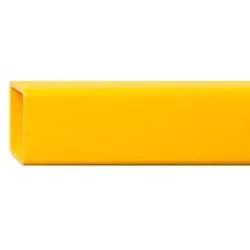Querbalken aus Kunststoff, Hybridgeländer, für Anfang/End- und Mittelpfosten, B 2300 mm
