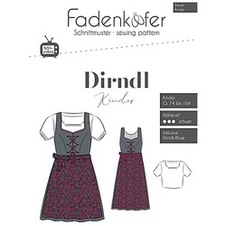 Fadenkäfer Schnitt "Dirndl" für Kinder