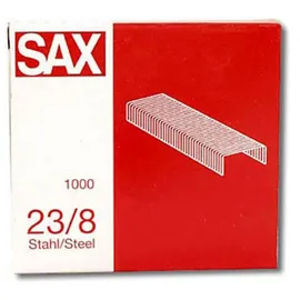Sax Heftklammern 23/8 1000 St.