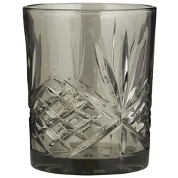 IB Laursen Trinkglas London, H: 9,8, Ø 8,2 cm, smoke