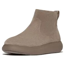 FitFlop IQ-Comff Suede Zip Ankle Boots - Größe 39 Frau EU 39