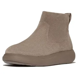 FitFlop IQ-Comff Suede Zip Ankle Boots - Größe 39 Frau EU 39