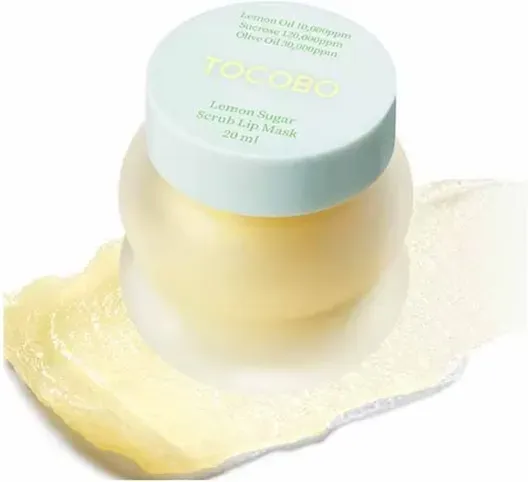 Tocobo Zitronen-Zucker-Peeling-Lippenmaske 20ml Pflegende Lippenpflege