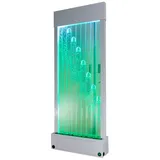 JVmoebel Wandpaneel Trennwand Regal Schrank Wasserwand Säule Wände LED Wasserwände, Made in Europa weiß