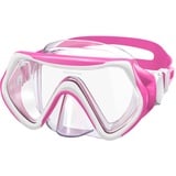 Findway Taucherbrille Kinder,Schwimmbrille Kinder Schnorchelmaske für Jungen Mädchen Jugendliche,Tauchmaske mit Nasenabdeckung 180°Panorama HD Anti Nebel Anti-Leck Taucherbrille für Kinder 6-16 Jahre