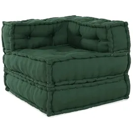vidaXL Modular Grün 70x70x54 cm Stoff