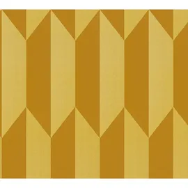 A.S. Création Vliestapete Grafik 3D-Effekt 10,05 m x 0,53 m 0 g Gold