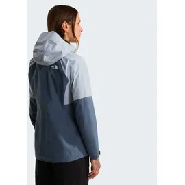 The North Face - Women's DIABLO DYNAMIC ZIP-IN Jacket - Regenjacke Gr. S grau/blau